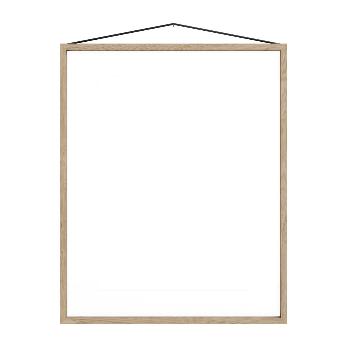 Moebe ekram 40x50 cm Transparent, Wood, Black | Skandinavisk Design | Tavelramar | Brun