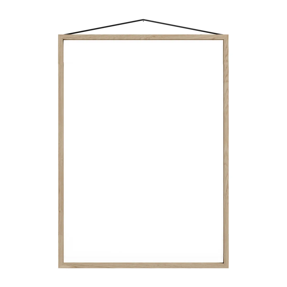 MOEBE Moebe ekram 50x70 cm Transparent, Wood, Black