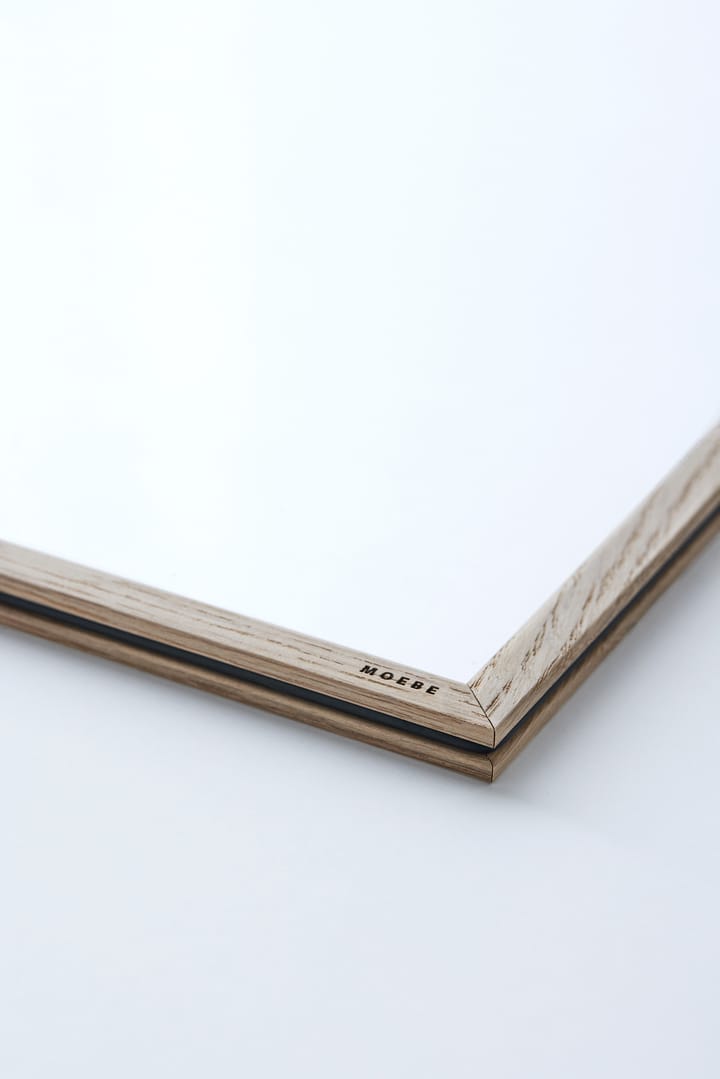 Moebe ekram 50x70 cm - Transparent, Wood, Black - MOEBE