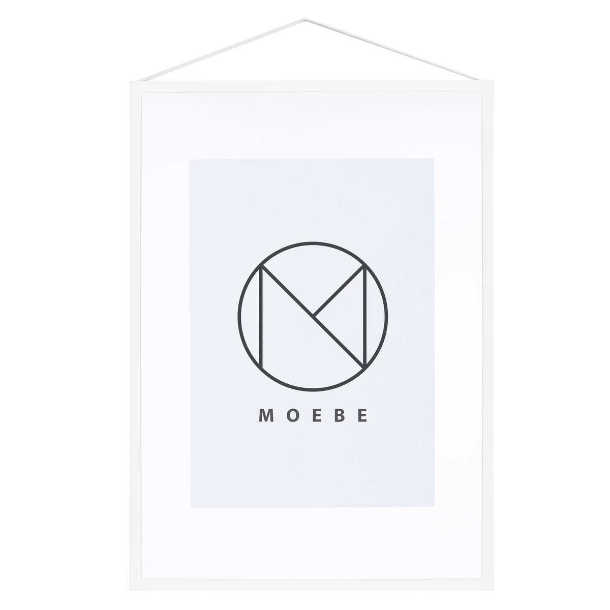 Moebe Frame A3 31,7x44 cm Vit | Skandinavisk Design | Tavelramar | Vit