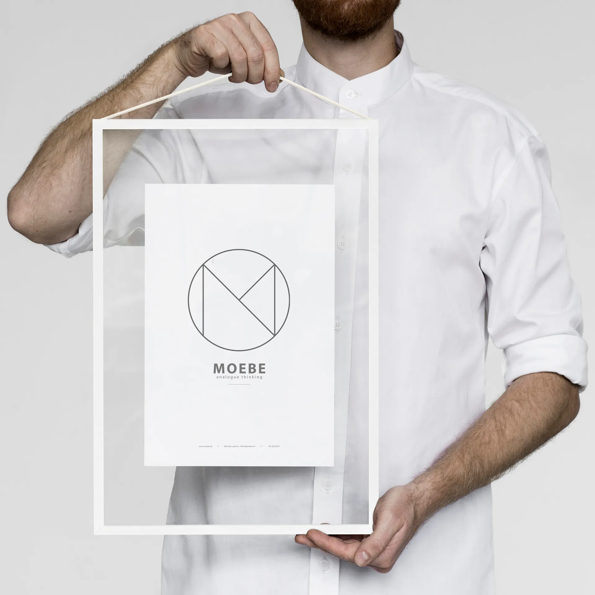 Moebe Frame A3 31,7x44 cm, Vit MOEBE