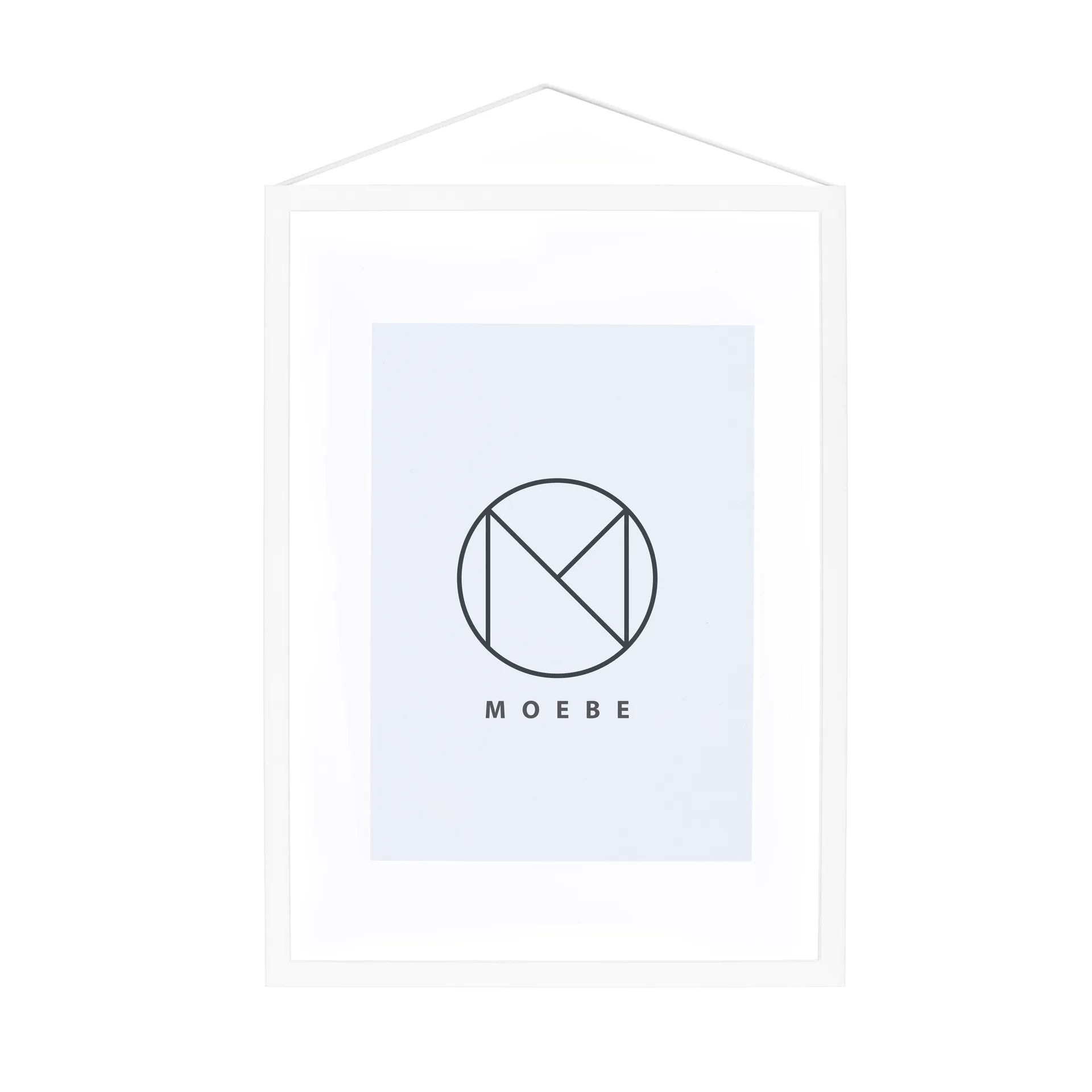 Moebe Frame A4 23x31,7 cm, Vit MOEBE