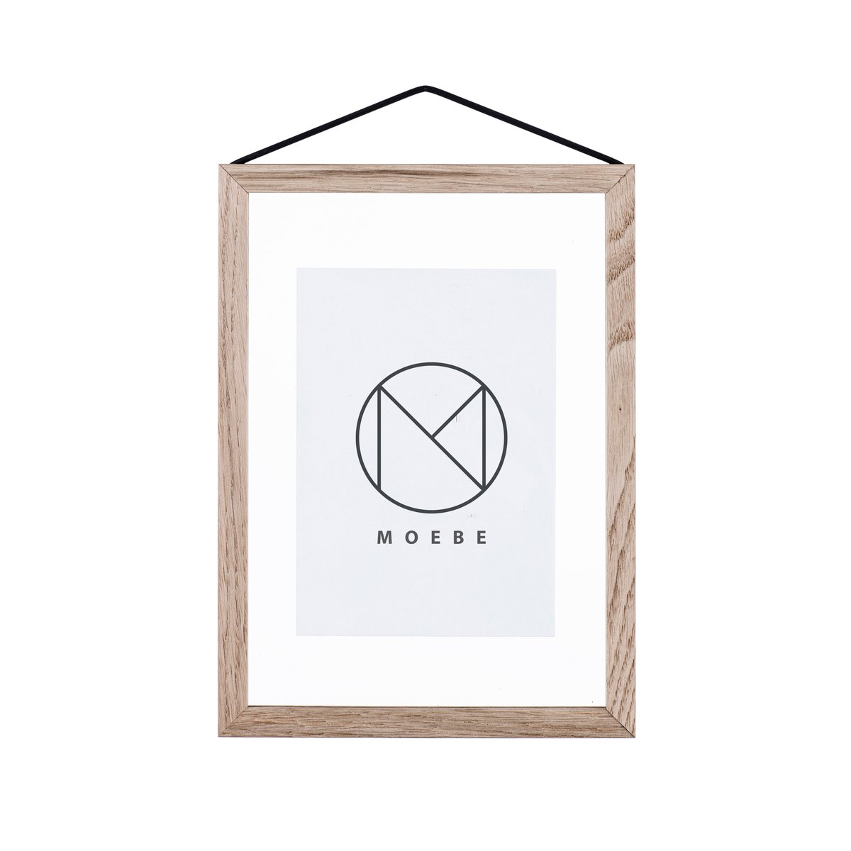 Moebe Frame A5 16,8x23 cm Ek | Skandinavisk Design | Tavelramar | Brun