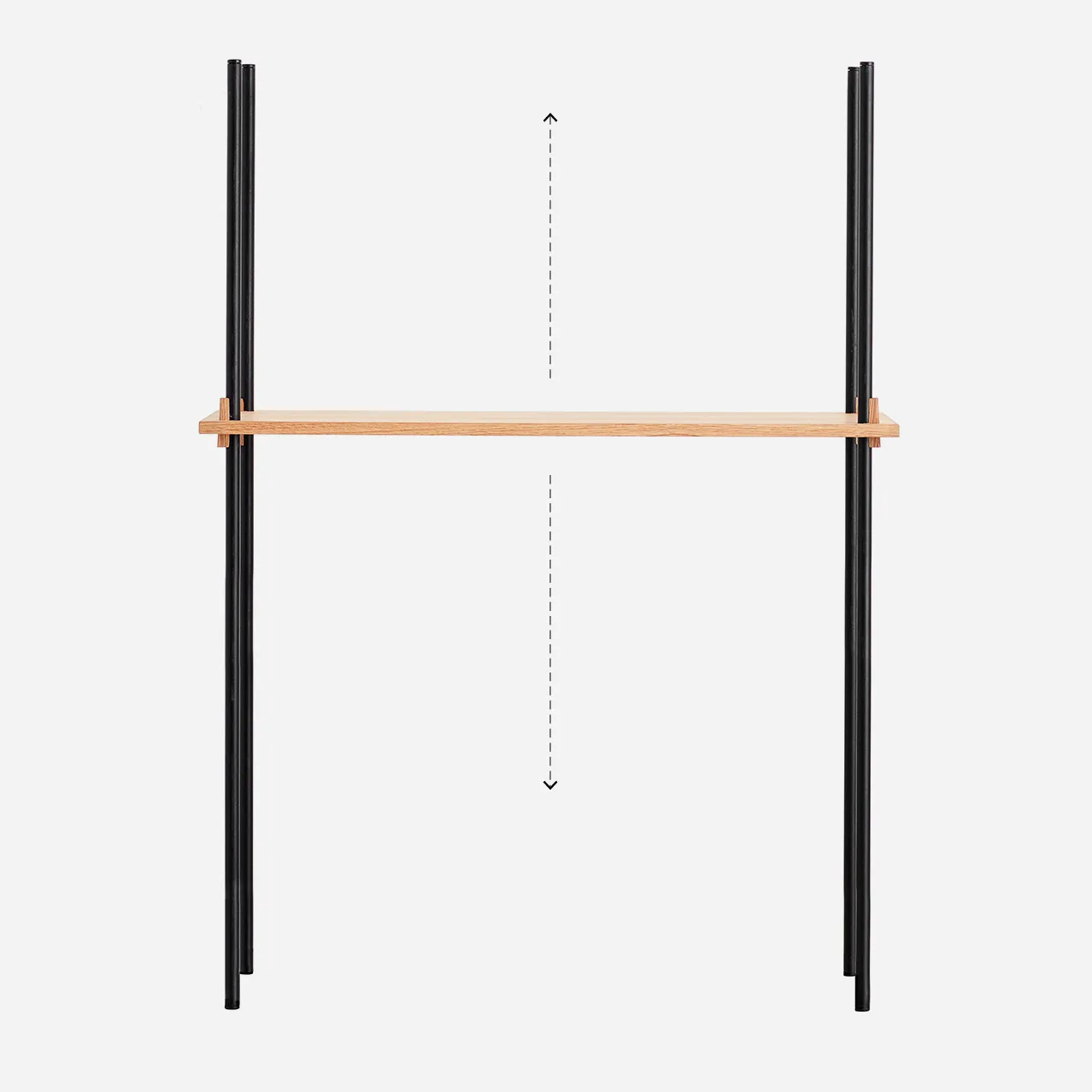 Moebe hyllset 85 cm, Oak MOEBE