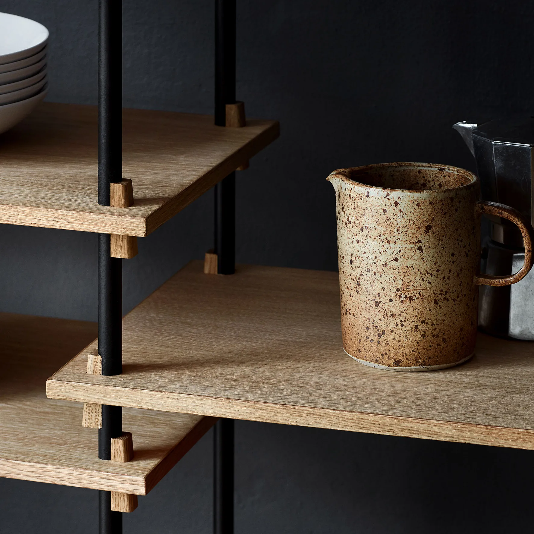 Moebe hyllset 85 cm, Oak MOEBE