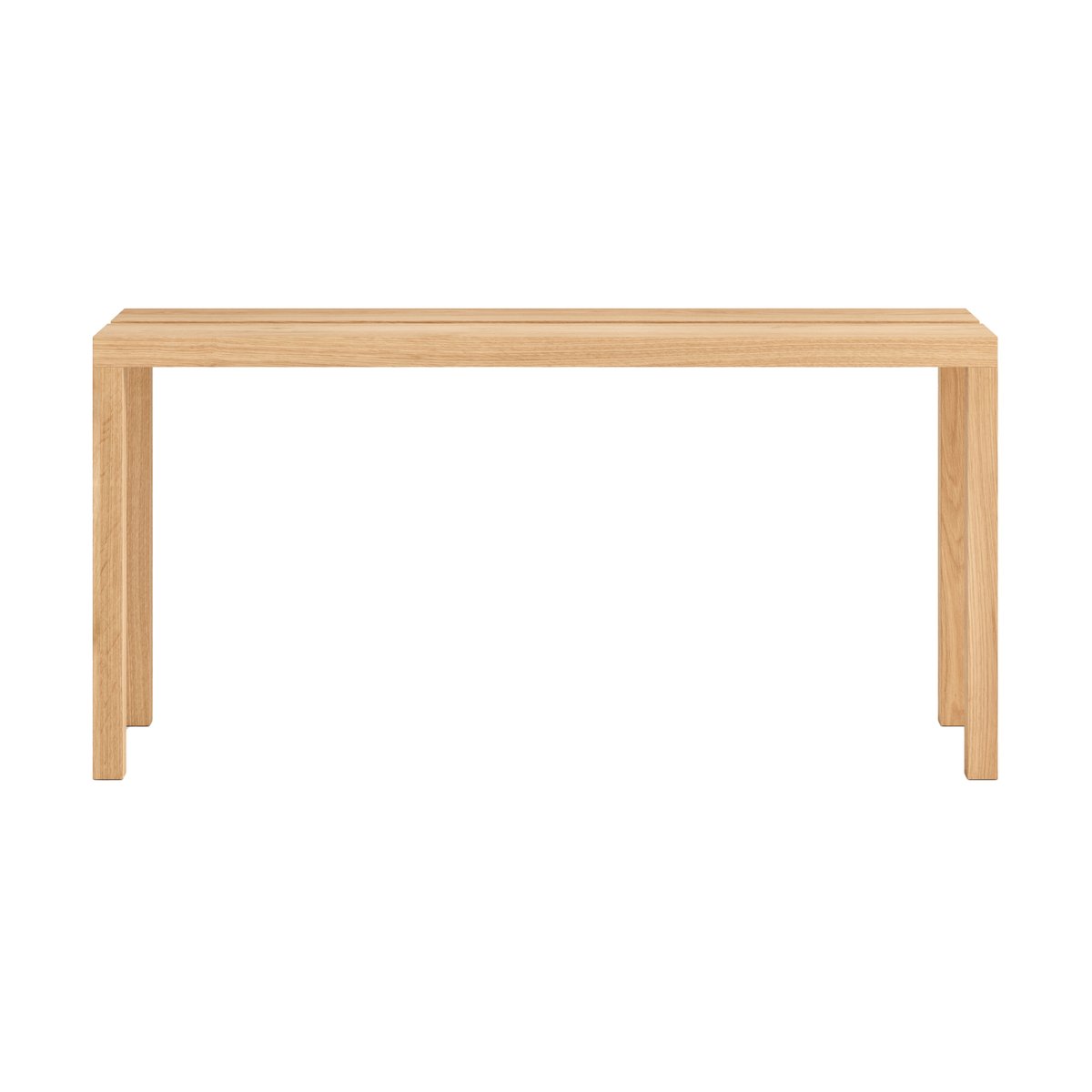 Moebe Peg bänk 90x27,5x44 cm Ek | Skandinavisk Design | Bänkar | Brun