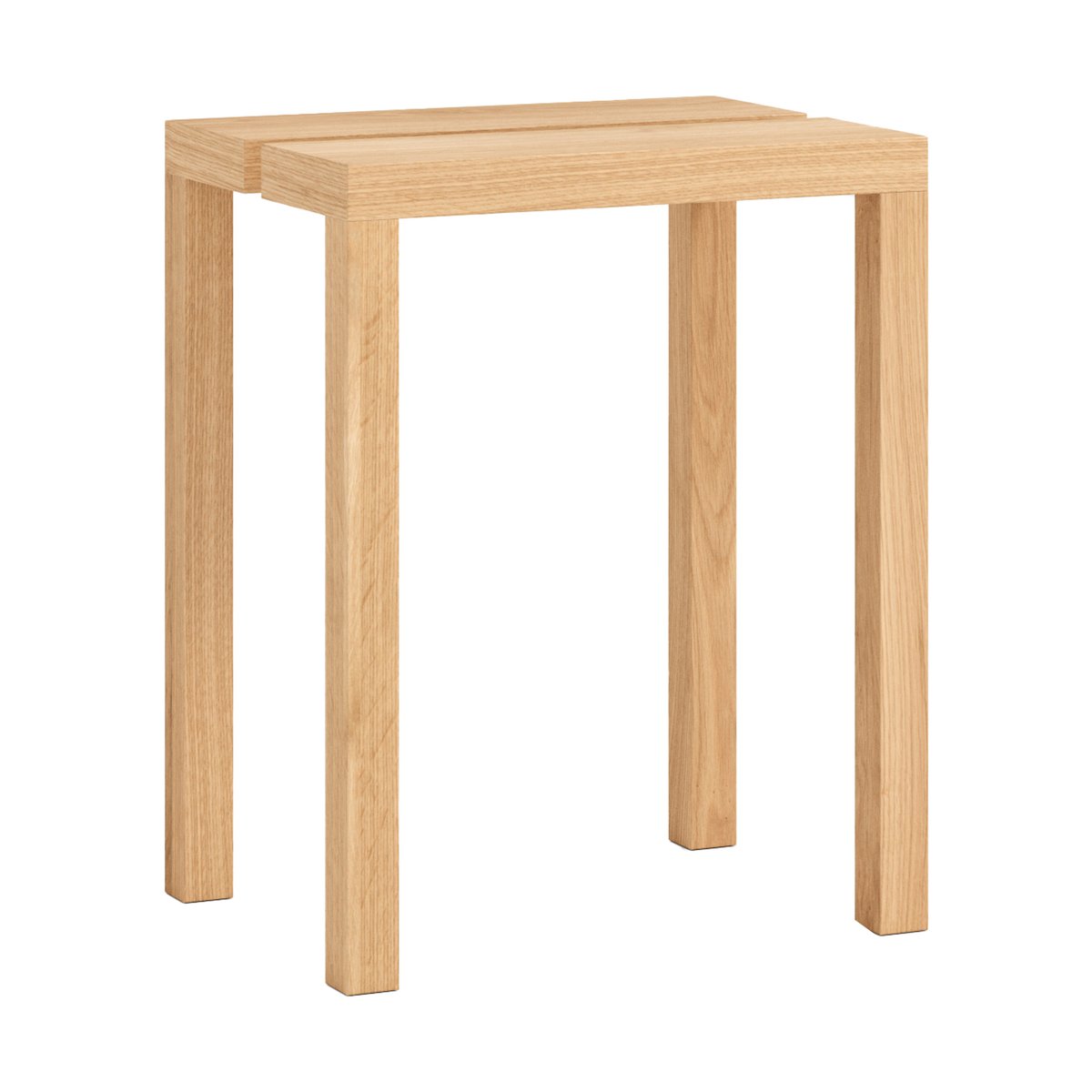 Moebe Peg pall 35x27,5x44 cm Ek | Skandinavisk Design | Pallar | Brun