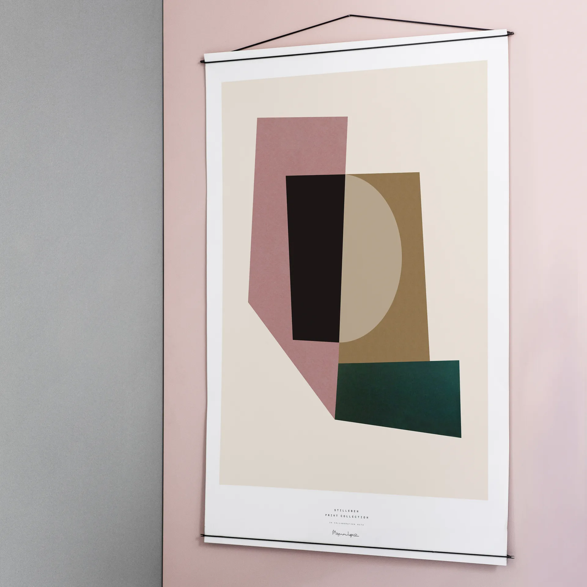 Moebe posterhängare 70x100 cm, Svart MOEBE