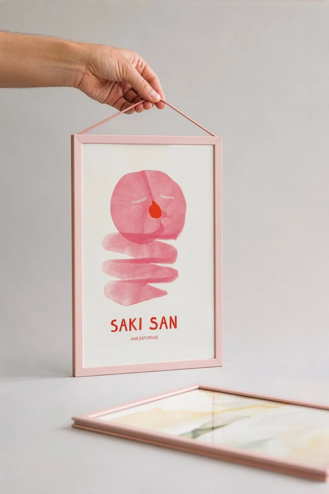 Moebe ram A4 22,6x31,3 cm, Blush pink MOEBE