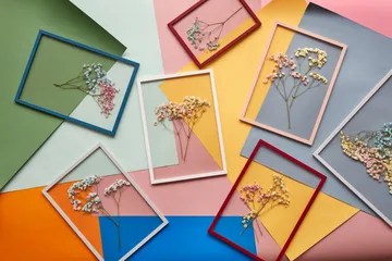 Moebe ram A4 22,6x31,3 cm - Transparent, Red - MOEBE