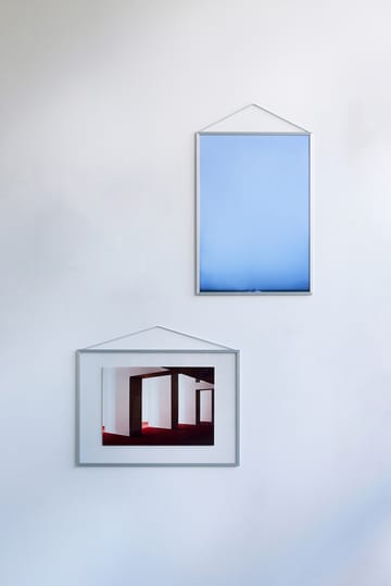 Moebe ram A5 16,5x22,7 cm - Brushed aluminium - MOEBE