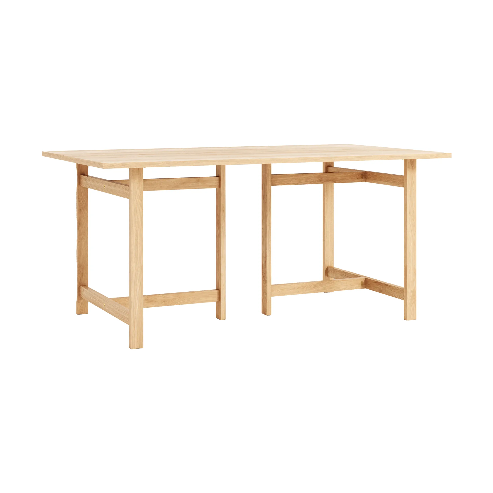 Moebe rectangular dining dable matbord 160x90 cm, Ek MOEBE