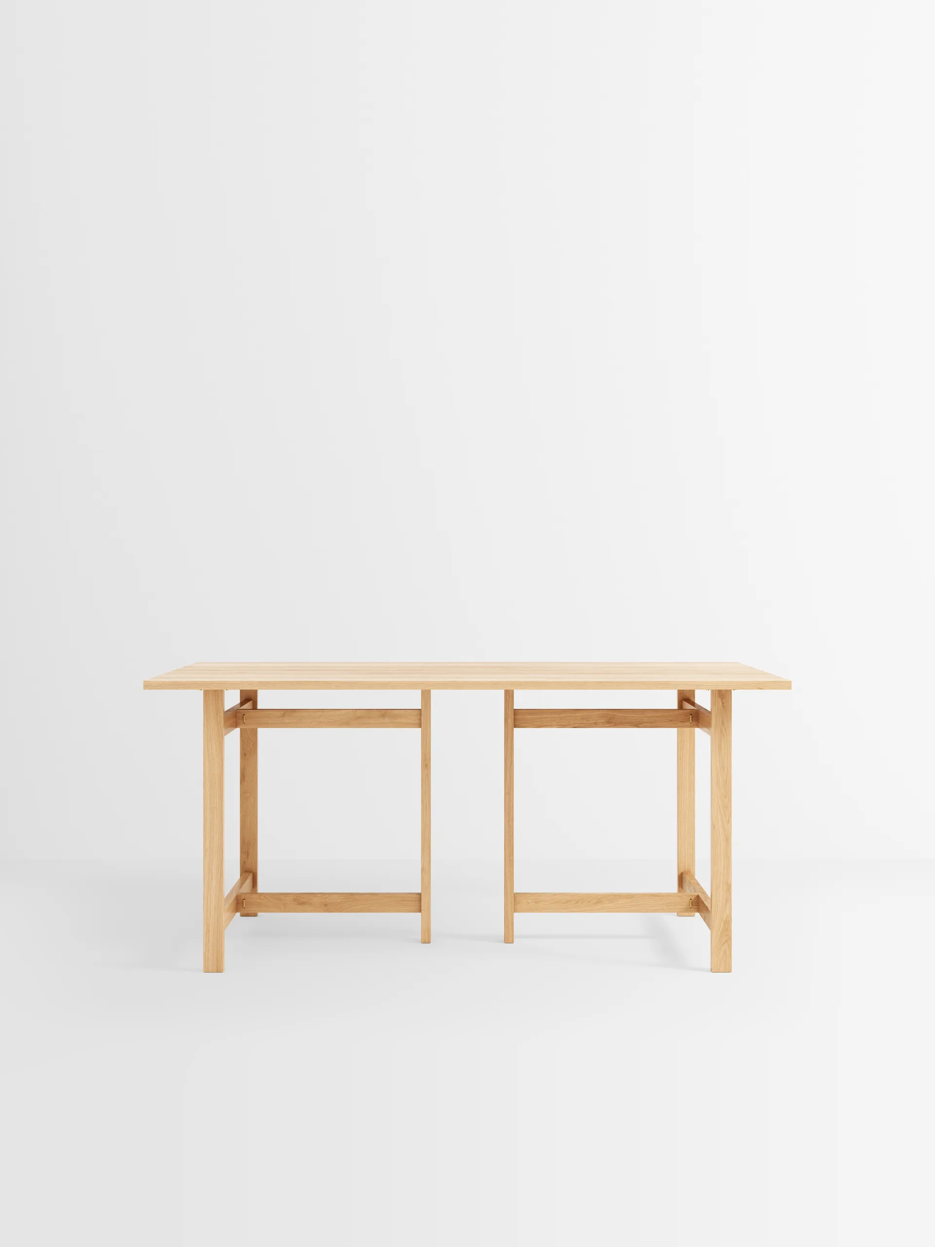 Moebe rectangular dining dable matbord 160x90 cm, Ek MOEBE