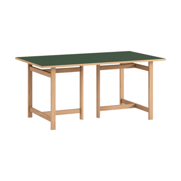 Moebe Rectangular matbord - Green, 160x90 cm - MOEBE