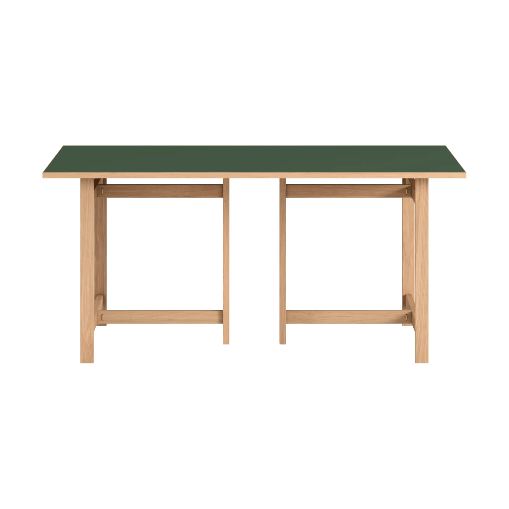 Moebe Rectangular matbord, Green, 220x90 cm MOEBE