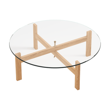 Moebe Round soffbord Ø88 cm - Ek - MOEBE