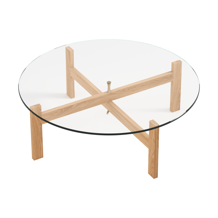Moebe Round soffbord Ø88 cm, Ek MOEBE