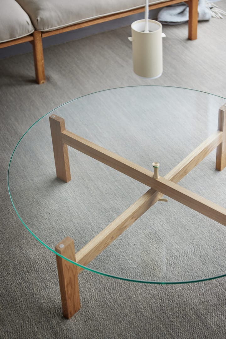 Moebe Round soffbord Ø88 cm, Ek MOEBE