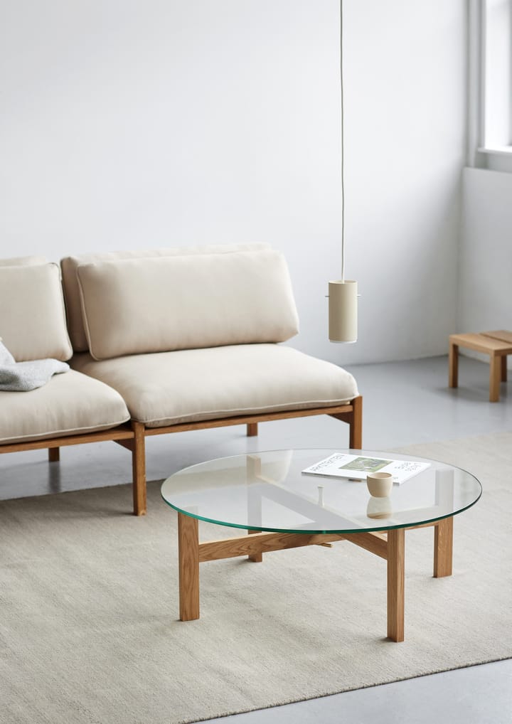 Moebe Round soffbord Ø88 cm, Ek MOEBE