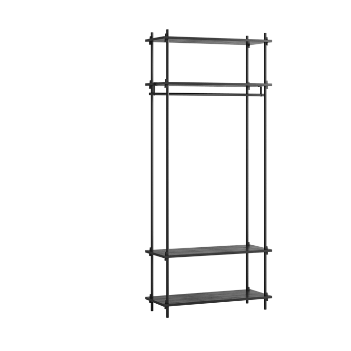 Moebe shelving system s.200.1.F - Svart - MOEBE