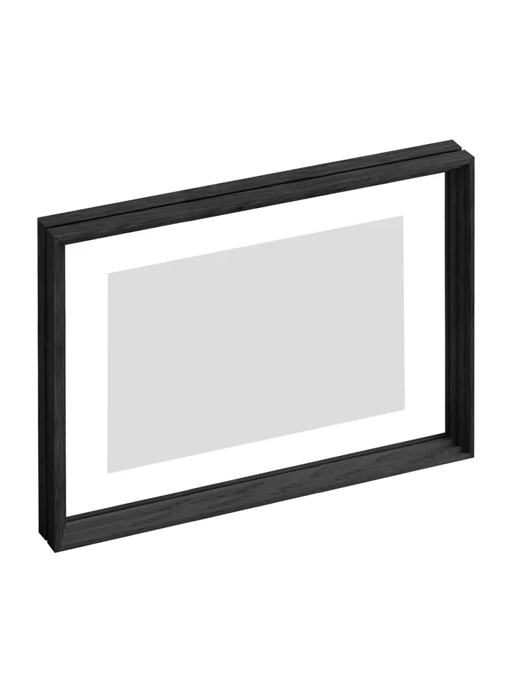 Moebe Standing Frame ram - Svartbetsad ek, A4 - MOEBE
