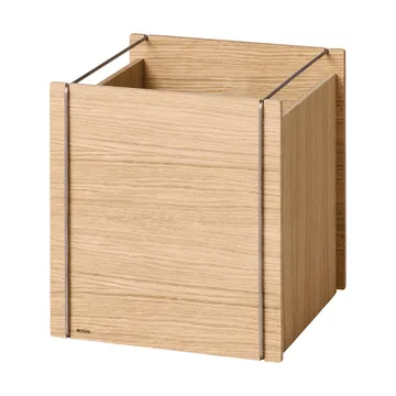 Moebe storage box - Oljad ek-rostfritt stål, square, 33x30x31 cm - MOEBE
