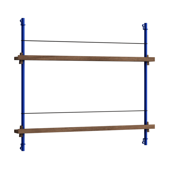 Moebe tidningsställ - Smoked oak-blue - MOEBE