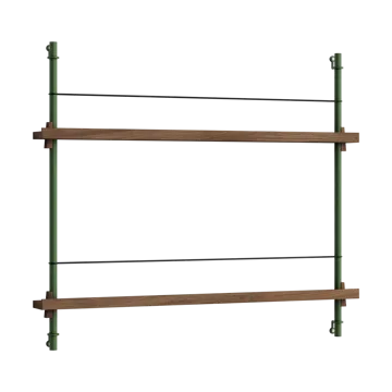 Moebe tidningsställ - Smoked oak-green - MOEBE