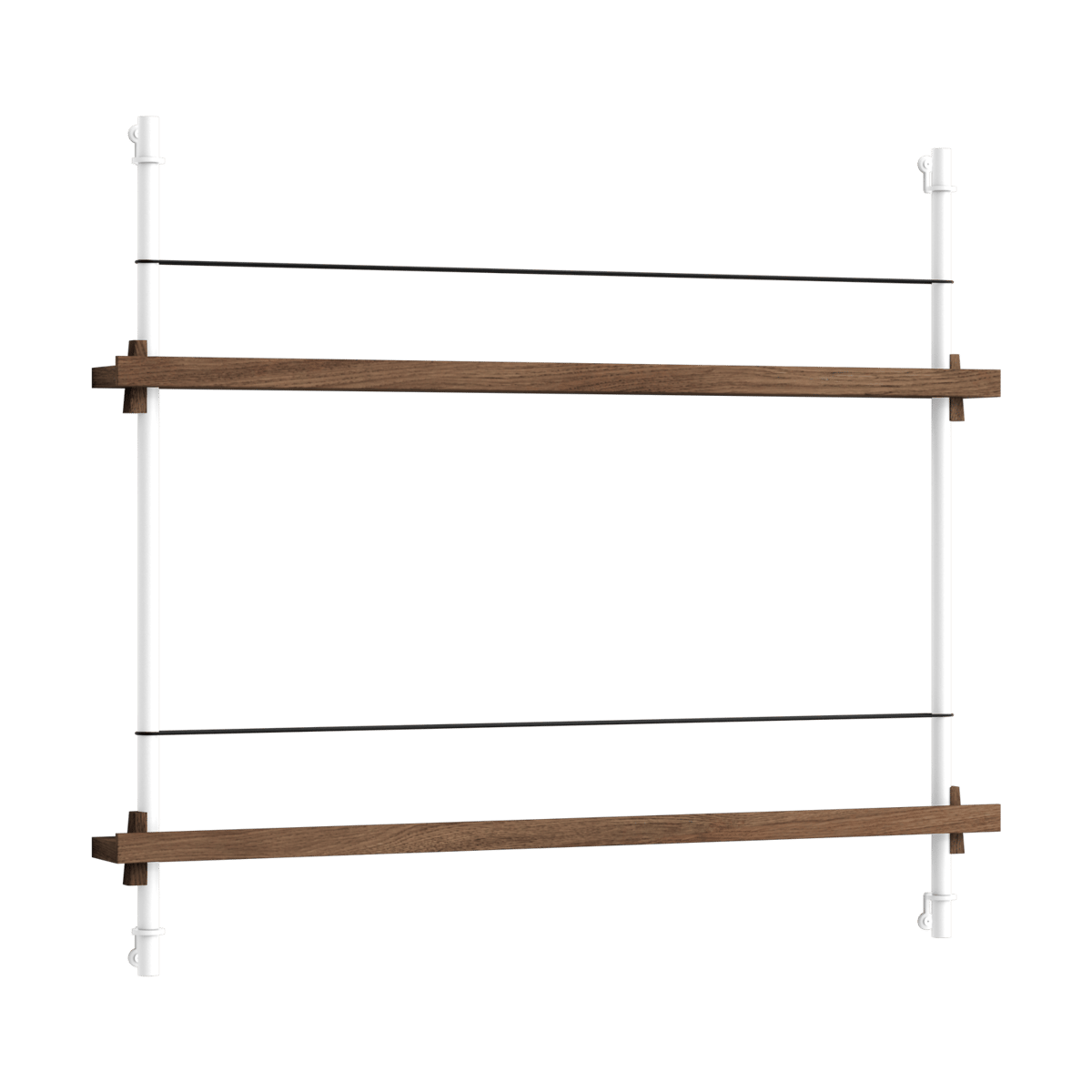 Moebe tidningsställ oak-white | Skandinavisk Design | Tidningsförvaring | Vit