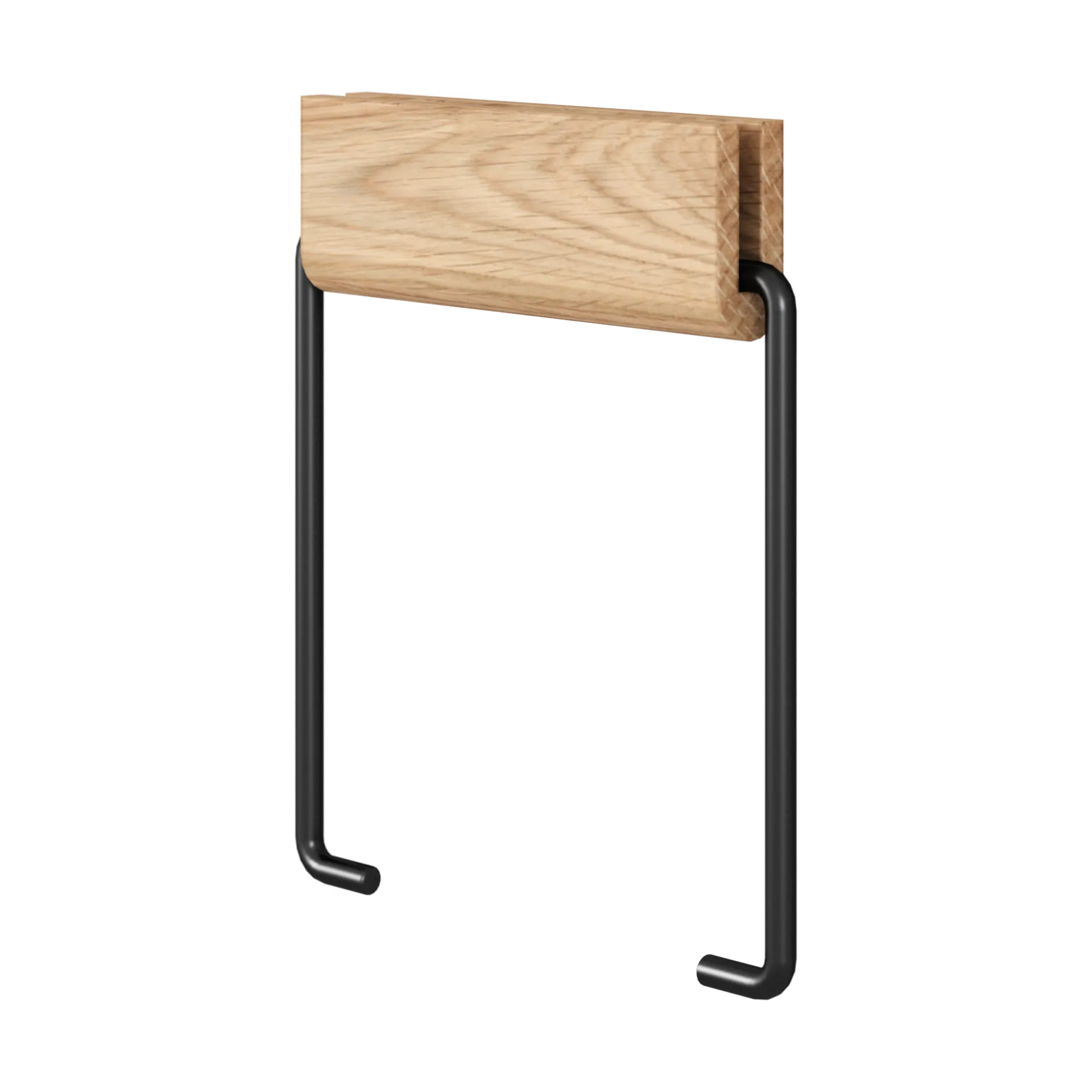 Moebe toalettpappershållare, Ek-svart MOEBE