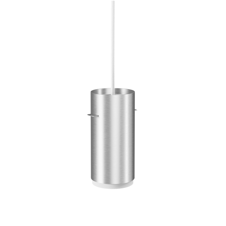 Moebe Tube pendel small Ø8 cm - Borstad aluminium - MOEBE