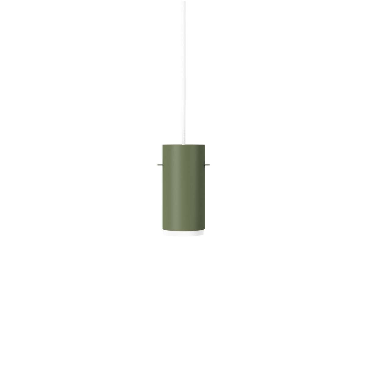 Moebe Tube pendel small Ø8 cm Pine green | Skandinavisk Design | Taklampor & Pendlar | Grön