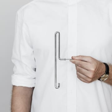 Moebe Wall hook large - Rostfritt stål - MOEBE
