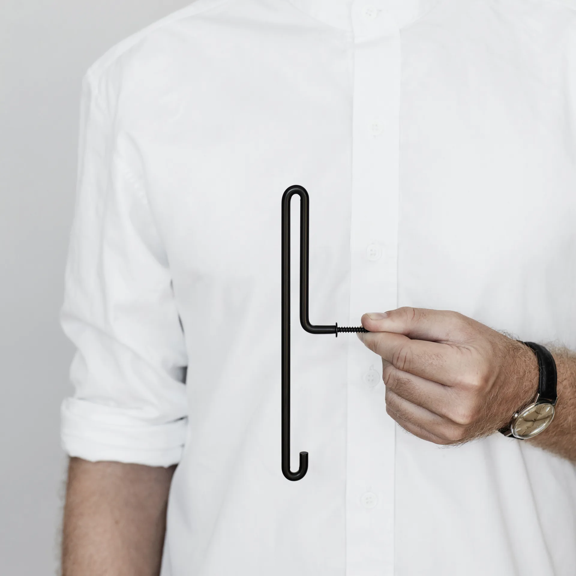 Moebe Wall hook large, Svart MOEBE