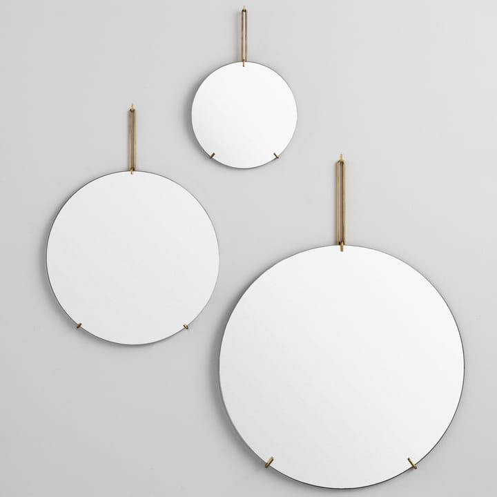Moebe Wall mirror Ø 30 cm, Mässing MOEBE