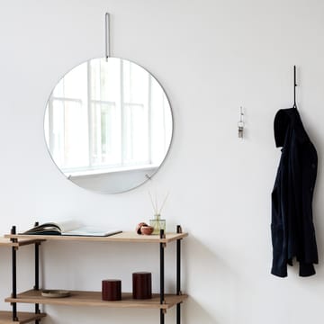 Moebe wall mirror Ø 70 cm - Krom - MOEBE