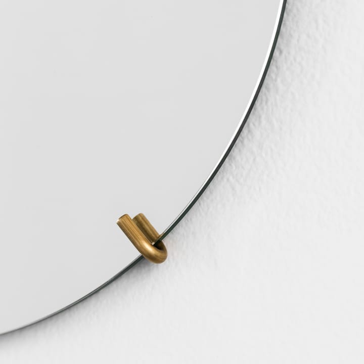 Moebe wall mirror Ø 70 cm, Mässing MOEBE