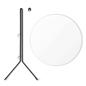 Moebe wall mirror Ø 70 cm - Svart - MOEBE