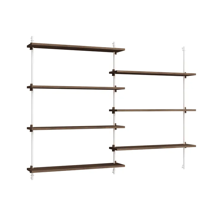 Moebe wall shelving ws.115.2 - Rökt ek-vit - MOEBE