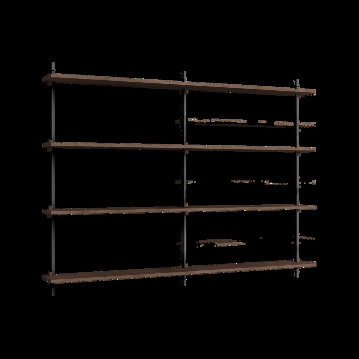 MOEBE Moebe wall shelving ws.115.2.B Rökt ek-svart