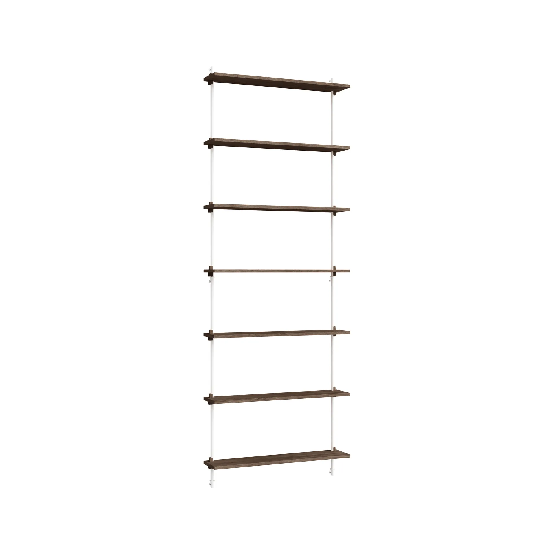 Moebe wall shelving ws.230.1, Rökt ek-vit MOEBE
