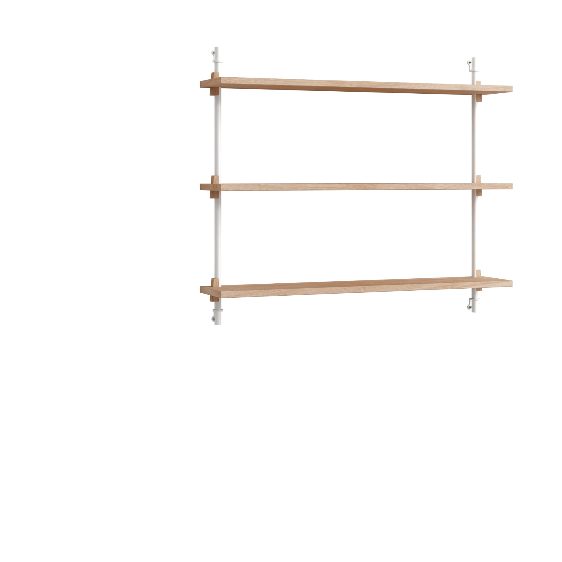 Moebe wall shelving ws.65.1, Ek-vit MOEBE