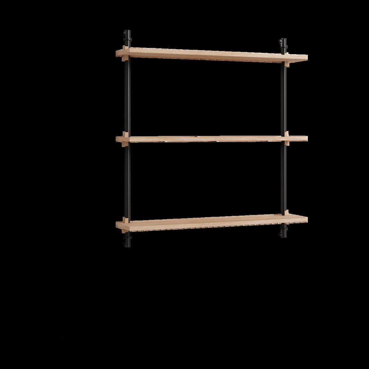 MOEBE Moebe wall shelving ws.85.1 Ek-svart