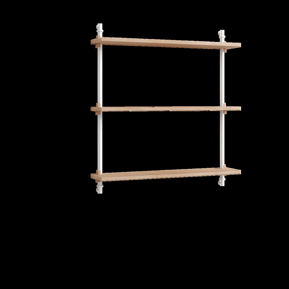 MOEBE Moebe wall shelving ws.85.1 Ek-vit