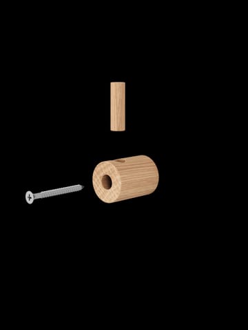 Moebe wooden wall hook krok - Ek - MOEBE