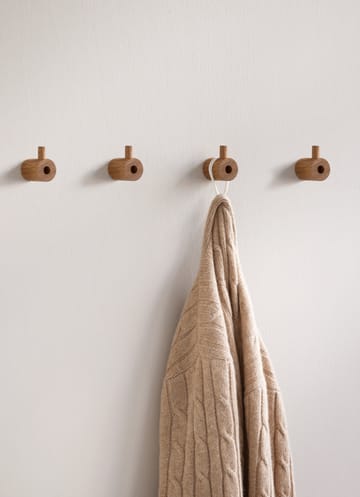 Moebe wooden wall hook krok - Ek - MOEBE