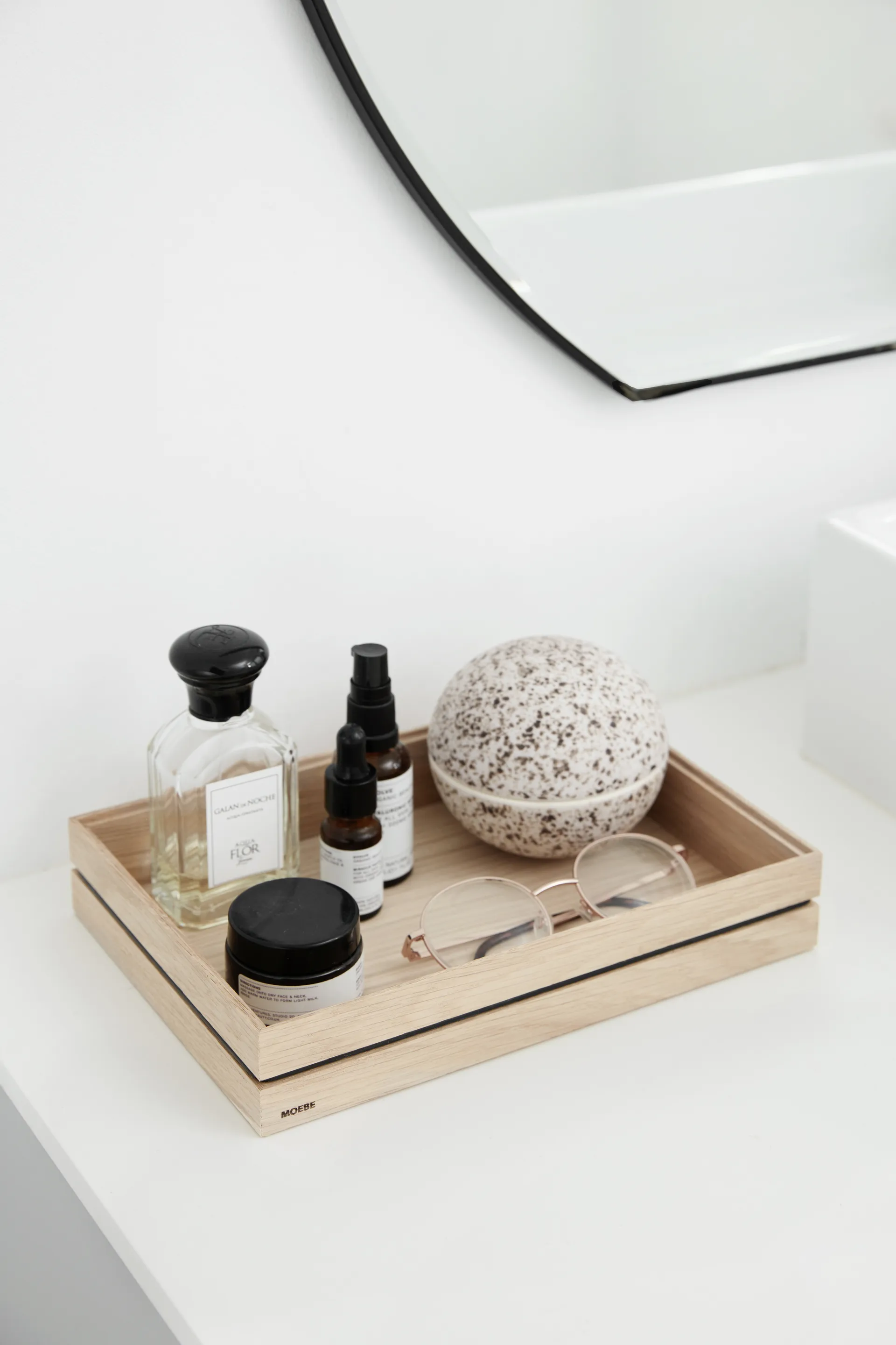 Organise förvaringslåda 17x25 cm, Wood MOEBE