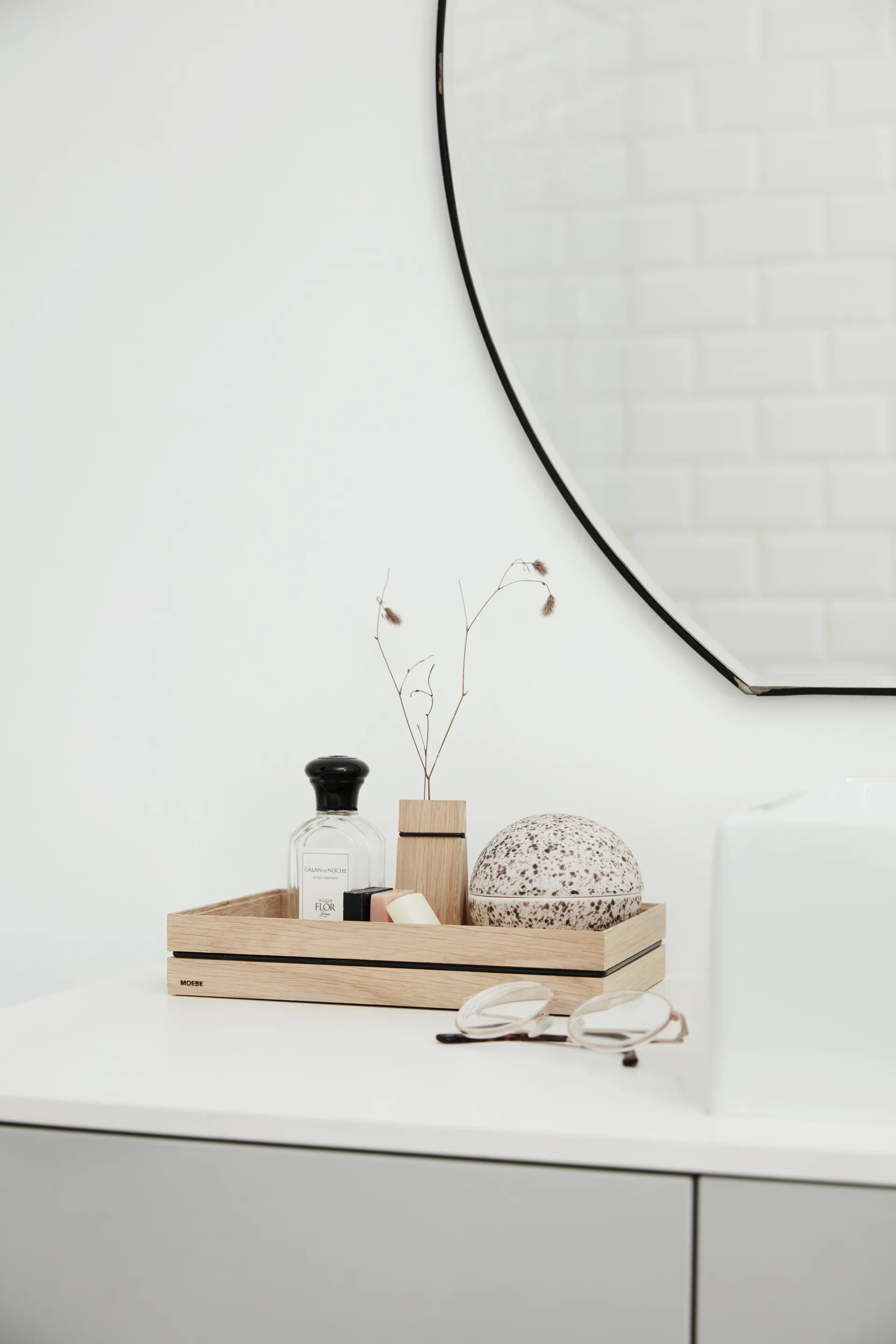 Organise förvaringslåda 17x25 cm, Wood MOEBE