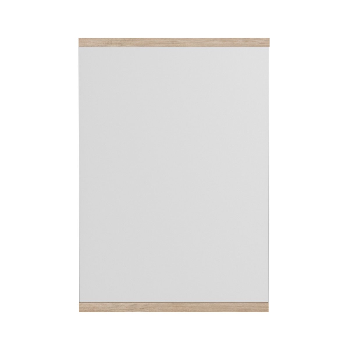MOEBE Rektangulär väggspegel 30x40 cm Oak | Skandinavisk Design | Väggspeglar | Brun