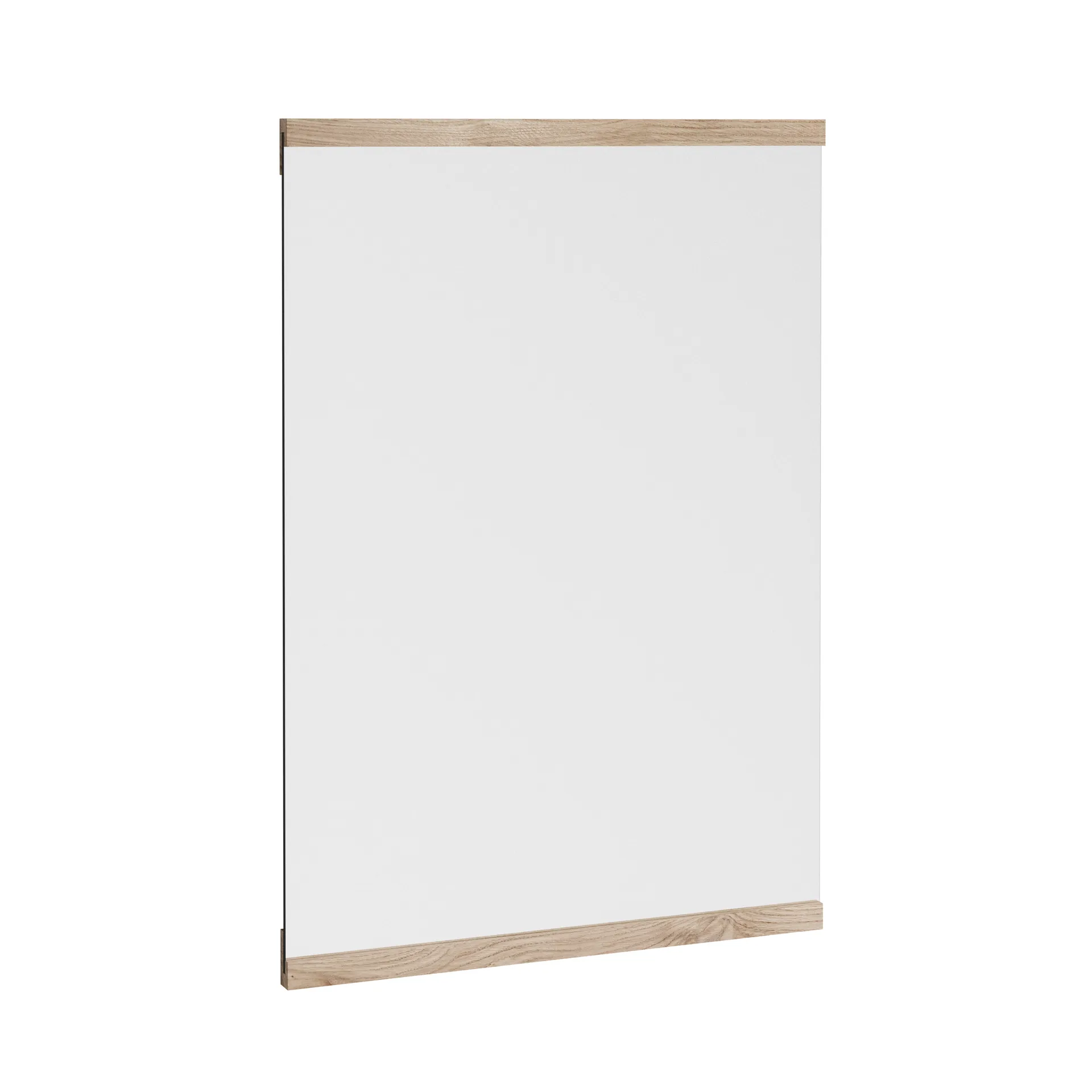 Rektangulär väggspegel 30x40 cm, Oak MOEBE